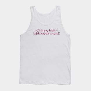 A Court of Thorns and Roses Series Quote Tank Top